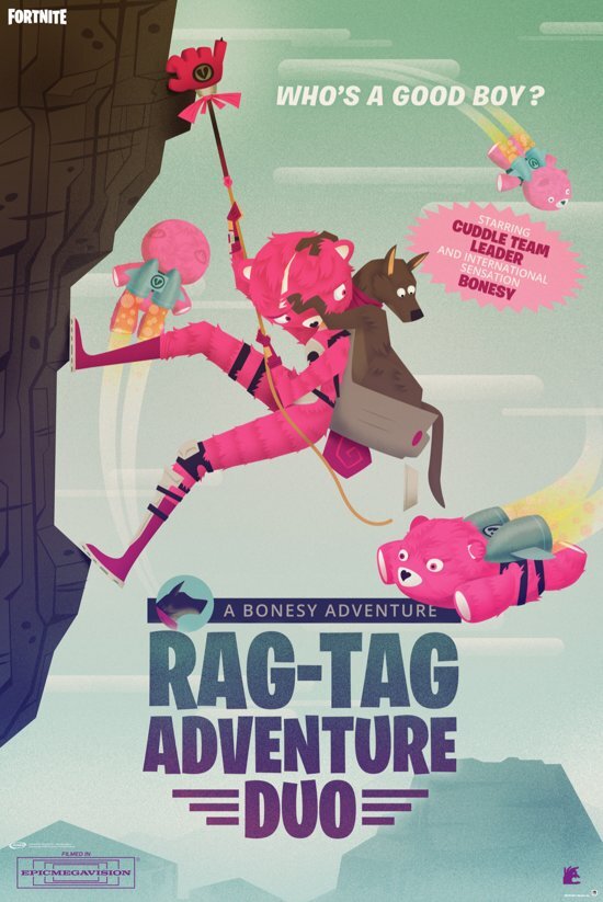 Fortnite Rag-Tag Adventure Duo Maxi Poster