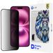 Lito D+ Pro Protecteur d'écran de confidentialité pour Apple iPhone 16 Plus, Verre trempé, Colle complète