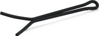 BBQ-Toro lève-grille en acier inoxydable | 21 x 6,5 x 1 cm | Noir
