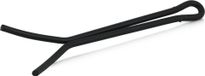 BBQ-Toro lève-grille en acier inoxydable | 21 x 6,5 x 1 cm | Noir