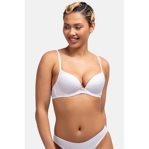 Dorina voorgevormde push-up bh Sonia (set van 2) zwart/wit