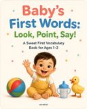 Baby’s Independently Published Look, Point, Say! Baby's First Words