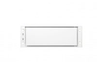 NOVY Pure'Line Mini 811 Inbouw Afzuigkap - Roestvrijstaal/Wit - 370 m³/uur