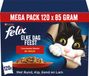 Felix Elke Dag Feest Countryside Selectie - Alimentation Chat Nourriture humide - Bœuf Poulet Canard & Agneau - 120 x 85 g