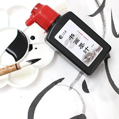 Artway Chinese Sumi Inkt - Dichte Zwarte Chinese Tekening Inkt - 500ml