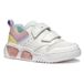 Geox J Illuminus Girl A meisjesschoenen, wit meerkleurig, 35 EU