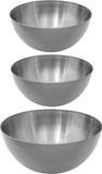 Secret de Gourmet plats de service - Set 5x - Inox - D29/D13 cm