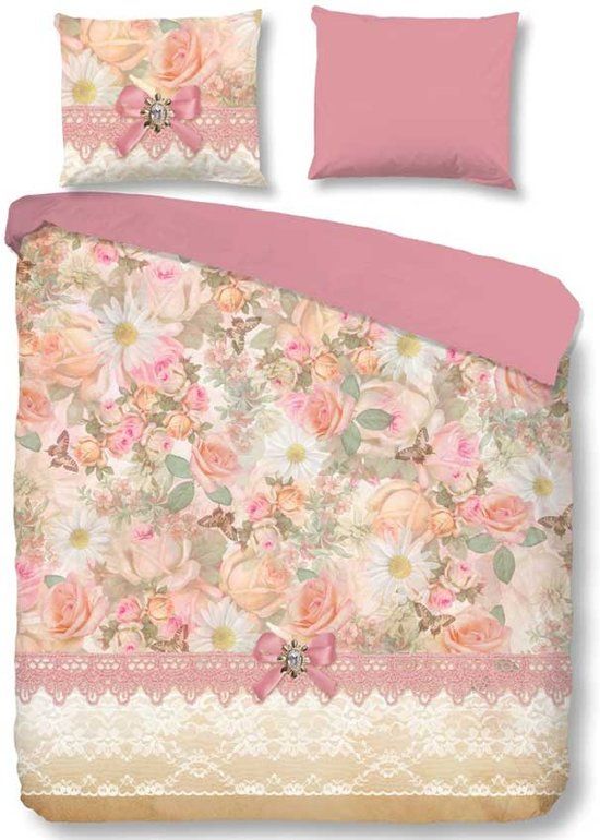 PURE Rosalie Dekbedovertrek Eenpersoons 140x200/220 cm + 1 kussensloop 60x70 cm Multi