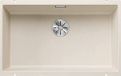 Blanco Silgranit spoelbak, 730x460 mm, InFino, zacht wit
