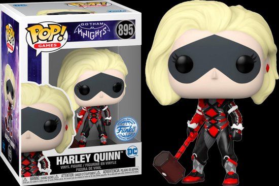 Funko Pop! Games: Gotham Knights - Harley Quinn #895 Exclusive | Film & Series Merchandise