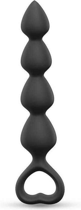 Love to Love - Bing Bang Anaal Ketting - Zwart - Maat L