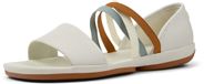CAMPER Sandalen met riem 'Right Nina Twins' duifblauw / roestbruin / natuurwit