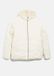 s.Oliver - Waterafstotend omkeerbaar jack met pluche - Lichtbeige - Maat 152