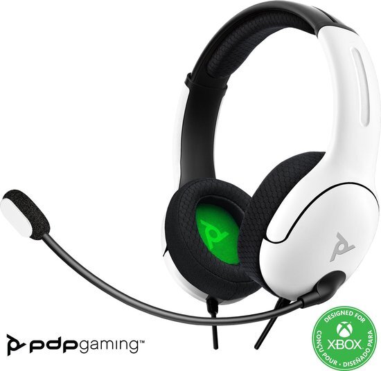 PDP LVL40 Xbox Series X Gaming Headset - Official Licensed - Wit