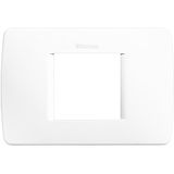 Elektrische Legrand Elektrische mechanismen - serie Luna - C4819BN plaat 2 modules, witte maan