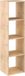 Astigarraga Houten Vakkenkast Open - 4 vakken - PEFC Grenen - Bruin - 140x36cm