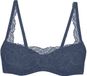 TRIUMPH BH ' Red Label Body Make-Up Illusion Lace ' indigo