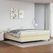 Maison Exclusive - Cadre de lit boxspring, couleur crème, 200x200 cm, similicuir