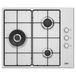 Beko HIGG 63125 SCX Kookplaat Roestvrijstaal Ingebouwd 61 cm Gaskookplaat 3 Zone(s)