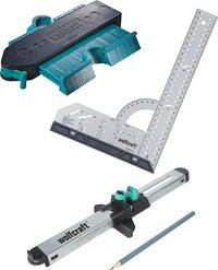 Wolfcraft Laminaat Legset - Complete Set - 3-Delig