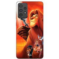Maniacase Coque Pour Samsung Galaxy A72 Le Roi Lion film Disney Simba Nala Mufasa