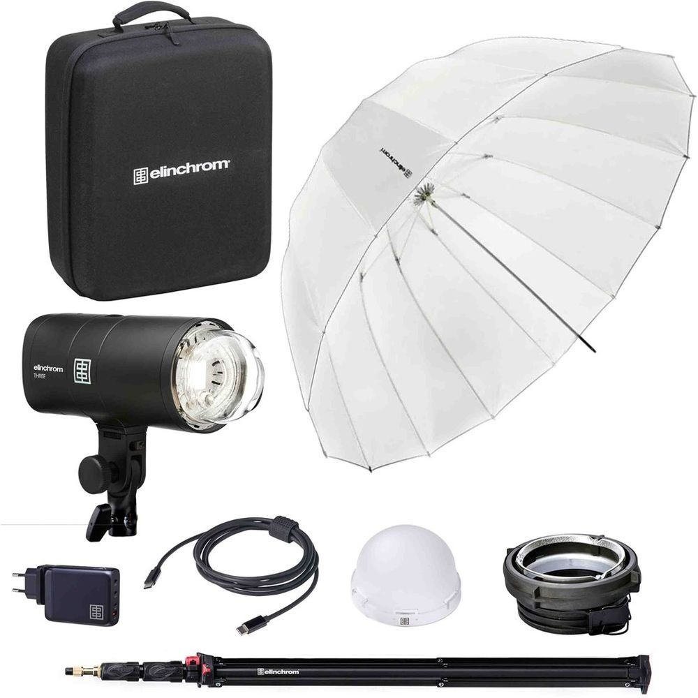 Elinchrom THREE OnLocation Wedding Kit Umbrella