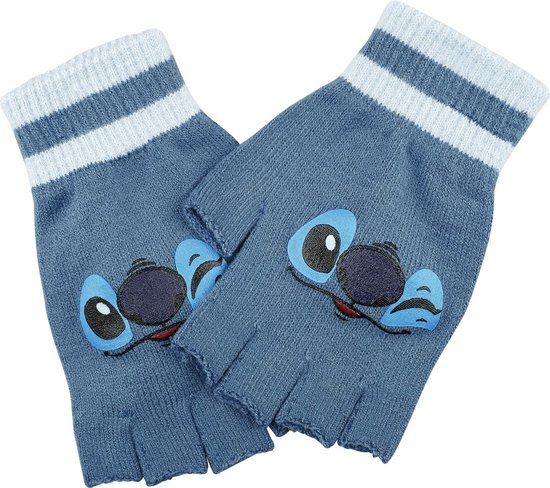 Lilo & Stitch Stitch Unisex Vingerloze handschoenen - meerkleurig