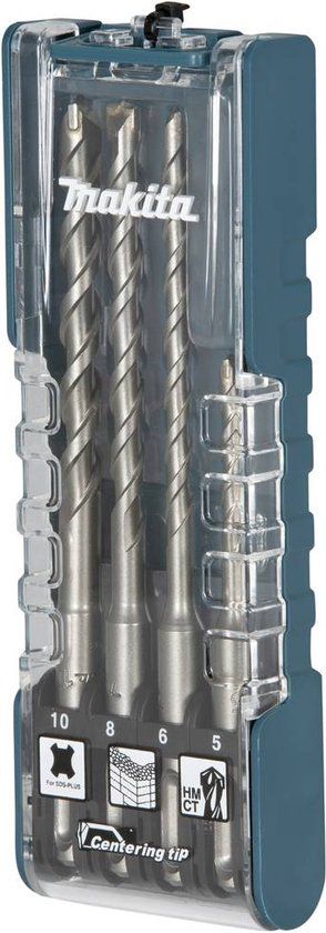 Makita SDS-PLUS metselaarsboren set 4 stuks - E-13596