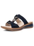 Ara 1229003 Dames Slippers Blauw Suède Maat 40