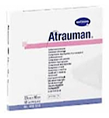 Hartmann Atrauman AG zalfkompres zilver 10x20 10ST