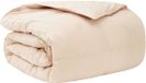 vidaXL All Seasons Duvet 155 x 200 cm Beige 250 gsm