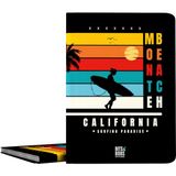 Grafoplás Schoolmap met transparante hoezen, A4, flexibele omslag, 30 polypropyleen inzetstukken, collectie design Bits&Bobs pop-up design, California, Polyplas, perfect schoolmateriaal