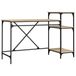 Bureau Sonoma Eiken avec étagères 135x50x90cm