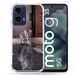 Cokitec Versterkte hoes voor Motorola G35 5G Animal Cat Reflet
