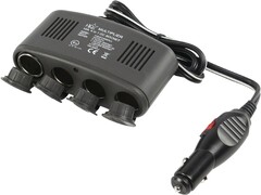 HQ 4-Weg Auto Splitter 12V + USB