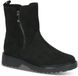 Caprice Dames Enkellaarsje 9-25414-45 008 G-breedte Zwart Leer Maat 40 EU