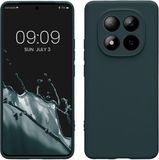 kwmobile telefoonhoesje geschikt voor Xiaomi Redmi Note 15 4G / 5G / Poco M8 5G - Hoesje voor smartphone - Precisie camera uitsnede - In leisteen