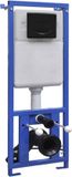 vidaXL Inbouwreservoir voor hangtoilet