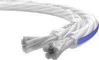 Oehlbach D1C336 Luidsprekerkabel 2 x 2.5 mm² Transparant