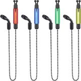 Shenzhen Haorui Industrial Technology Co., Ltd. Indicateurs de touche pour la pêche à la carpe - 4 indicateurs lumineux - Indicateurs de pêche à la carpe - Alarmes de touche - Matériel de pêche à la carpe - Indicateurs de pêche à la carpe - Accessoires pratiques de pêche à la carpe de nuit (33 cm)