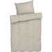 LIVARNO HOME Parure de lit en mousseline, 140 x 200 cm (beige)