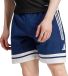 Adidas Squadra 25 Downtime Short Heren - Maat M - Navy/Wit