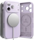 Ringke Silicone Magnetic Hoesje Geschikt voor Apple iPhone 17 Pro | Compatibel met MagSafe / Qi2 | Back Cover met Magneet | Zacht Siliconen | Slank Design | Paars
