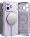 Ringke Silicone Magnetic Hoesje Geschikt voor Apple iPhone 17 Pro | Compatibel met MagSafe / Qi2 | Back Cover met Magneet | Zacht Siliconen | Slank Design | Paars