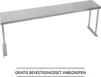 Établi - Acier inoxydable - 180 cm - Capacité 100 kg