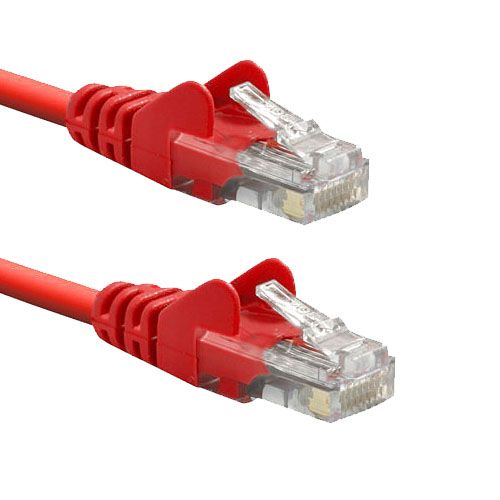 MicroConnect Cat5e UTP Netwerkkabel - 15m - Rood