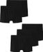 TWO SOON NAME IT TKMBOXER 5P SOLID NOOS Jongens Onderbroeken Zwart 5 Stuks Katoen/Elastaan 146/152