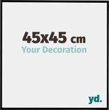 yd. - Fotolijst 45x45 cm - Kunststof - Zwart Mat