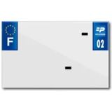 Top Plaq Blanco PVC nummerplaatstrip Top Plaq 02