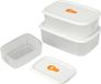 Unyqoos® set de 3 pièces de boîtes de conservation hermétiques